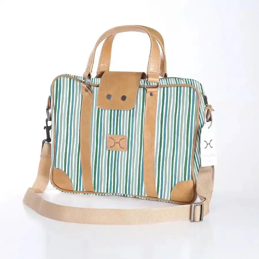 Thandana Laminated Fabric Laptop Bag