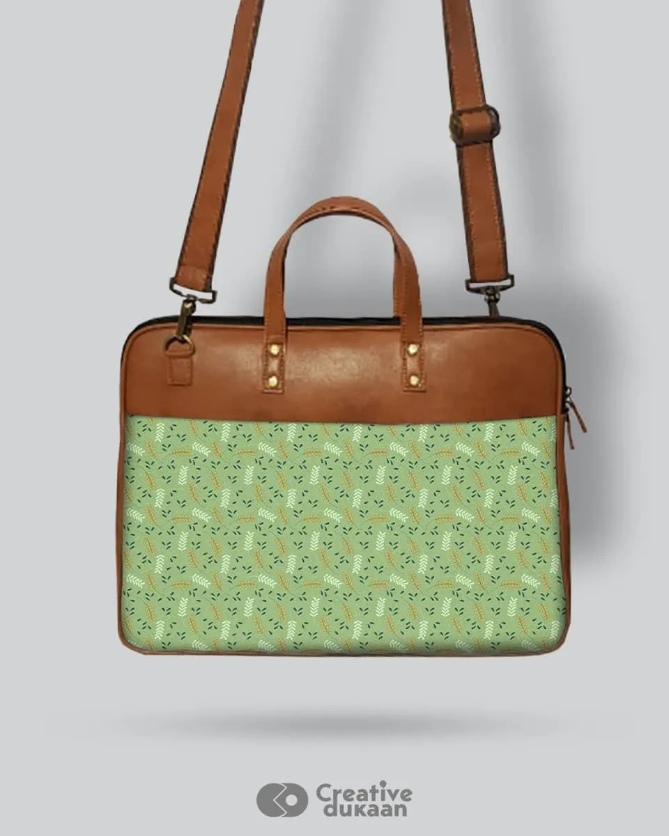 The Mint - The Vegan Leather Laptop Bag