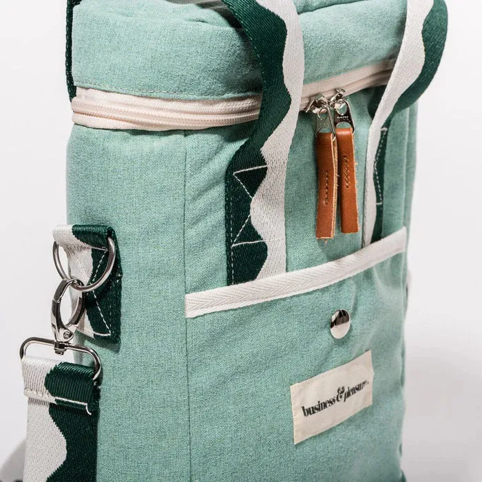 The Wine Cooler Tote Bag - Rivie Green