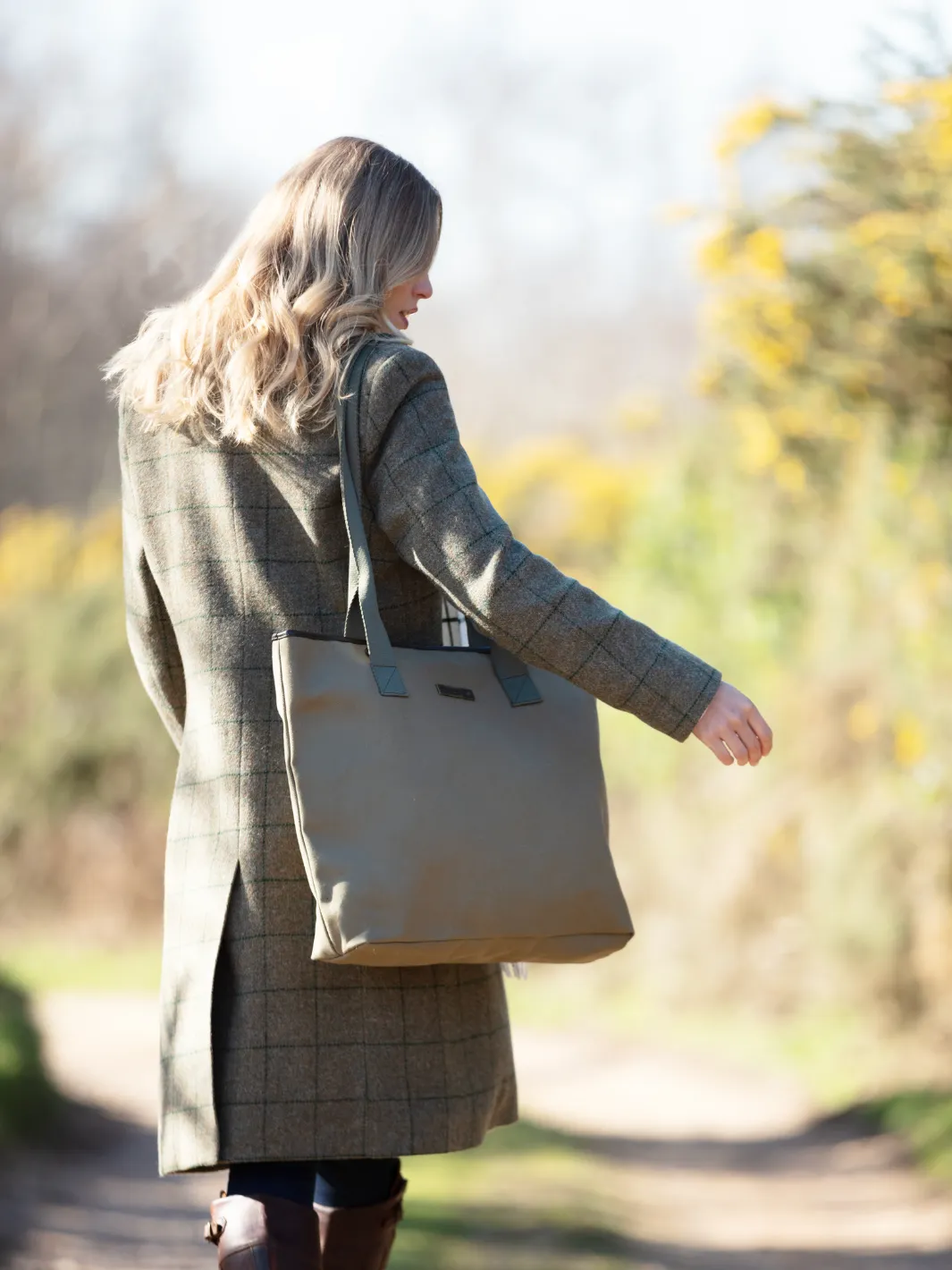 Tote Bag - Khaki Canvas