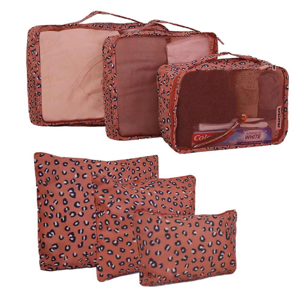 Travel Storage and Organiser Bags - 6 Pieces