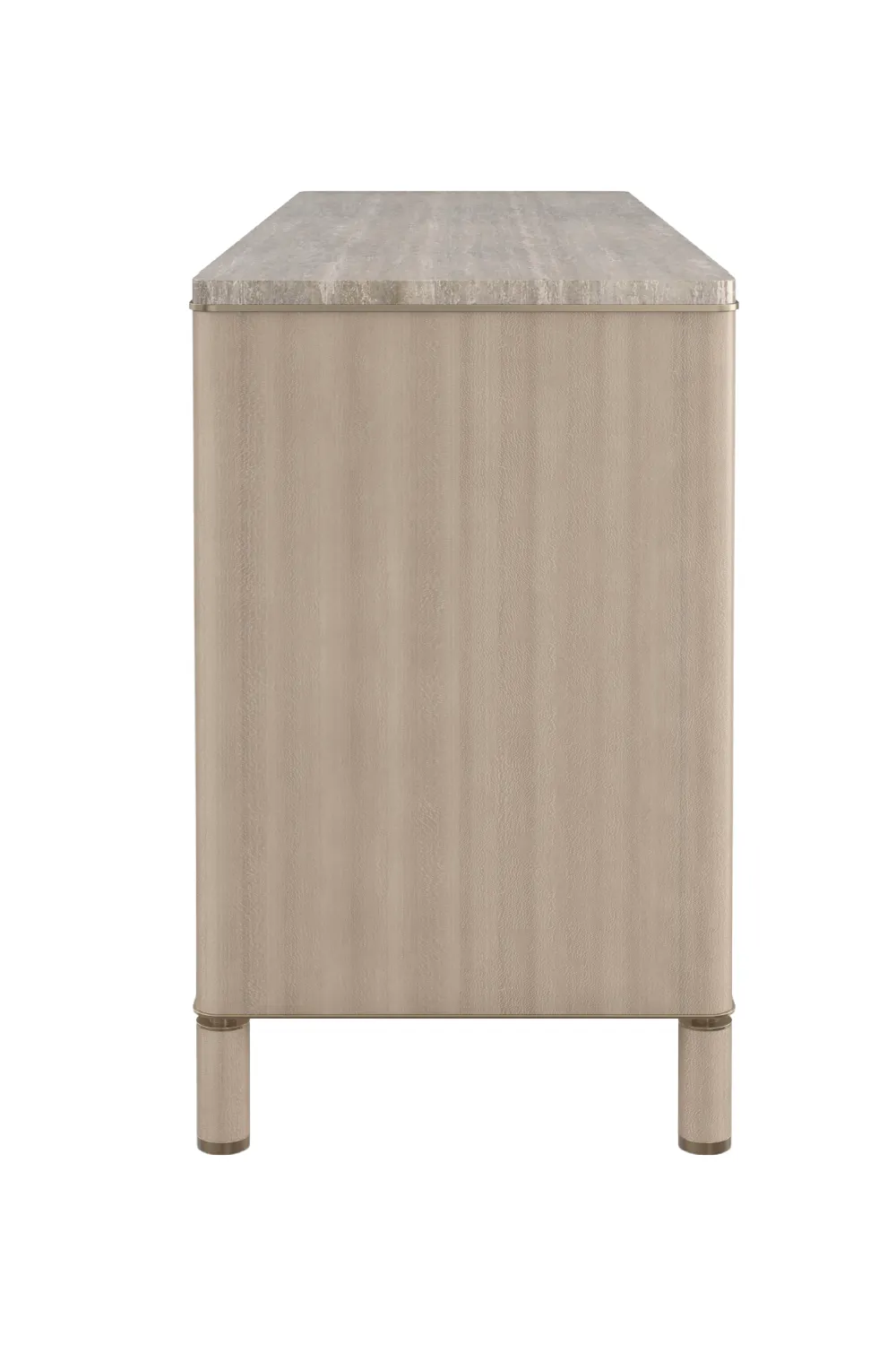 Travertine Top Beige Dresser | Caracole Balance