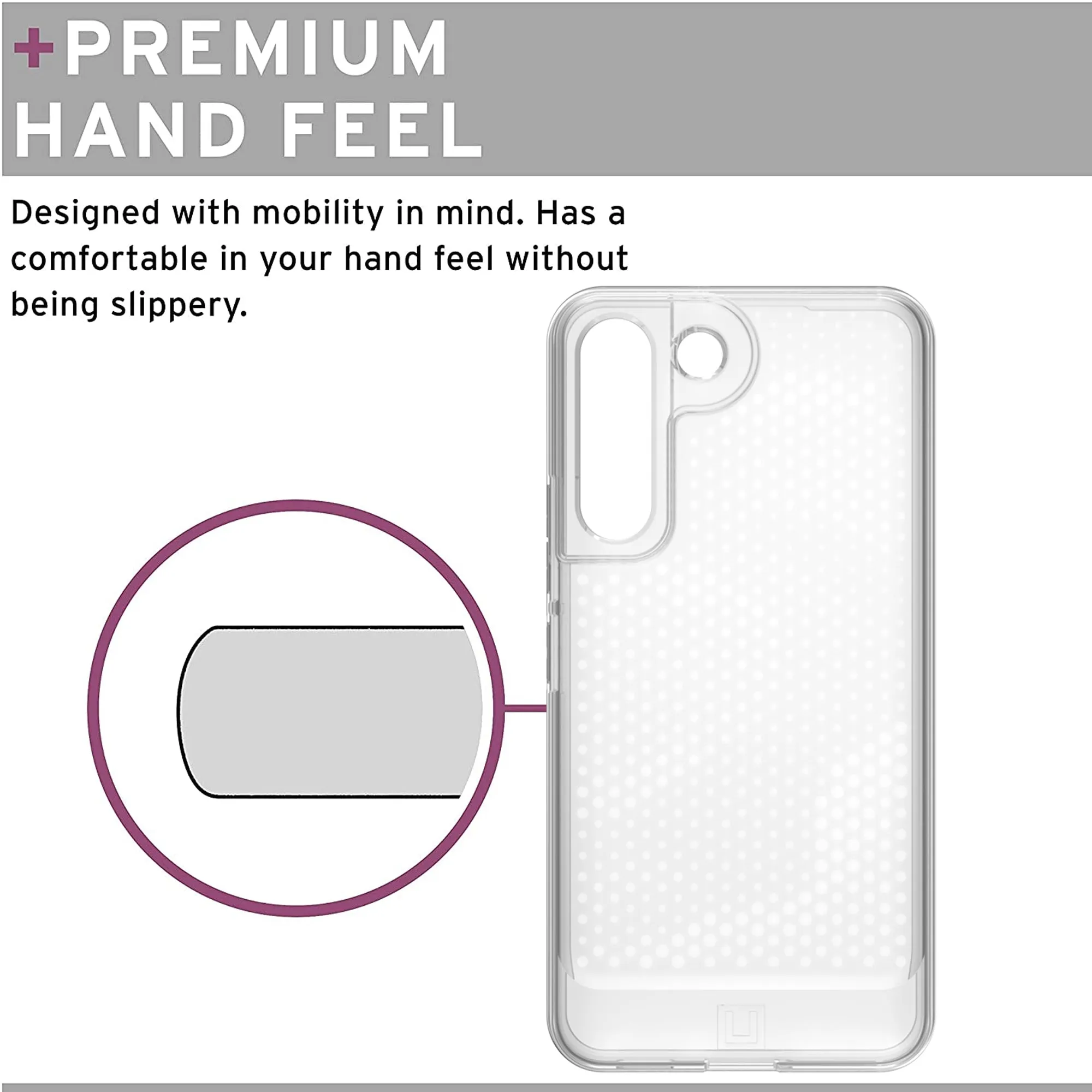 UAG [U] Lucent Case for Samsung Galaxy S22 Plus - Ice