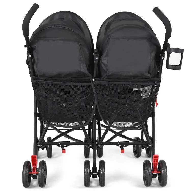 Ultralight Foldable Baby Double Umbrella Stroller