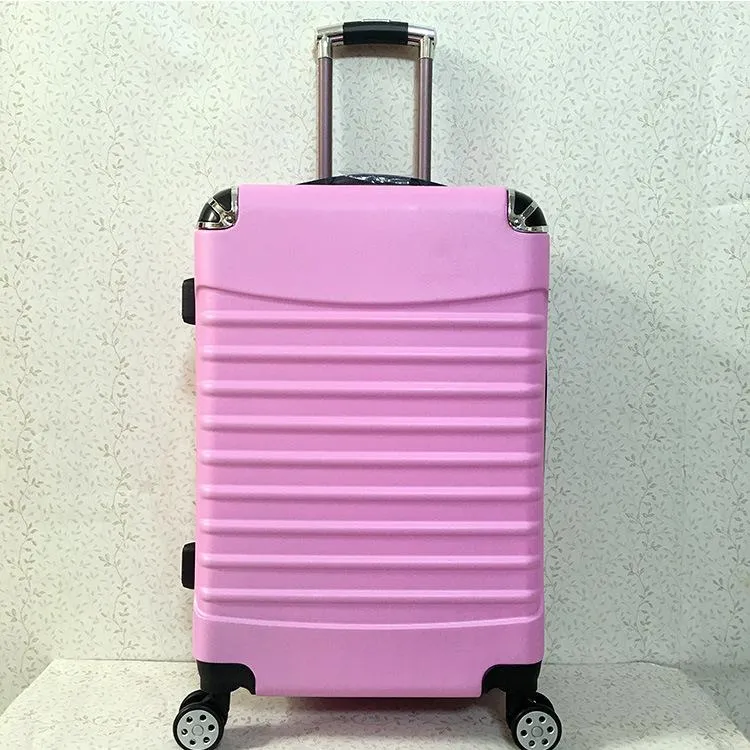 Universal wheel zipper suitcase