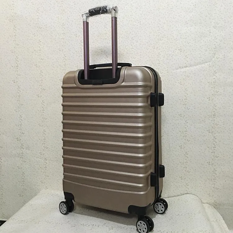 Universal wheel zipper suitcase