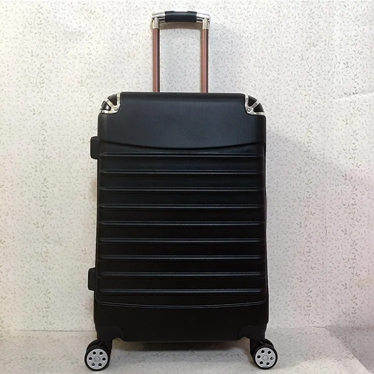 Universal wheel zipper suitcase