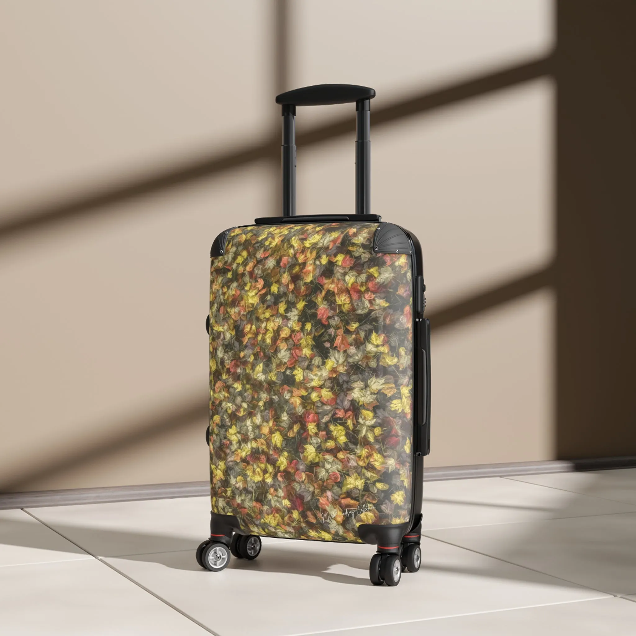 Van Gogh's Leaves of Fall Custom Art Luggage