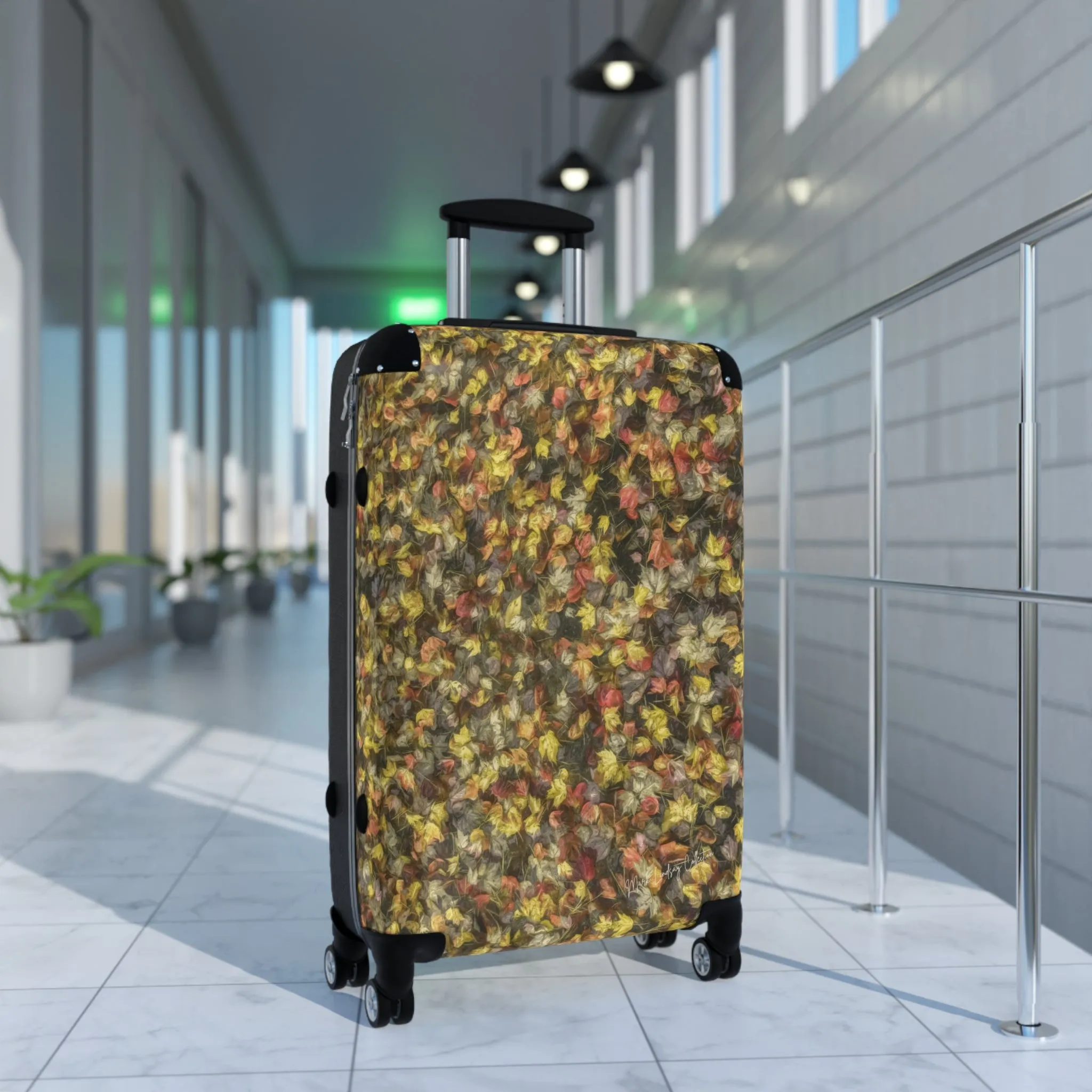 Van Gogh's Leaves of Fall Custom Art Luggage