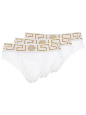 Versace   Pack of 3 stretch cotton briefs 