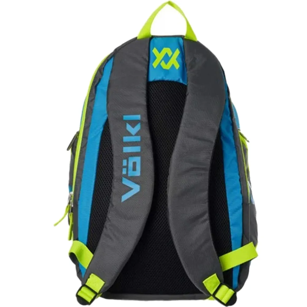 Volkl Tour Backpack Charcoal/Neon Blue/Neon Yellow