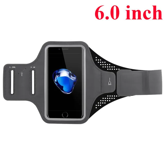 Waterproof Sports Armband Phone Case For iPhone 6 7 8 X For Samsung For Huawei Universal Sport Phone Case Arm Band Running