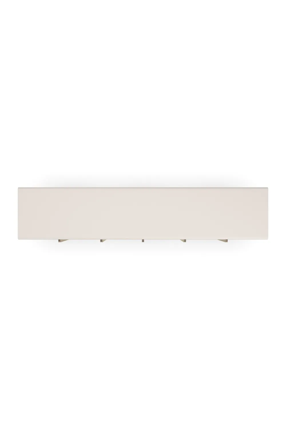 White Modern Credenza | Caracole Emphasis