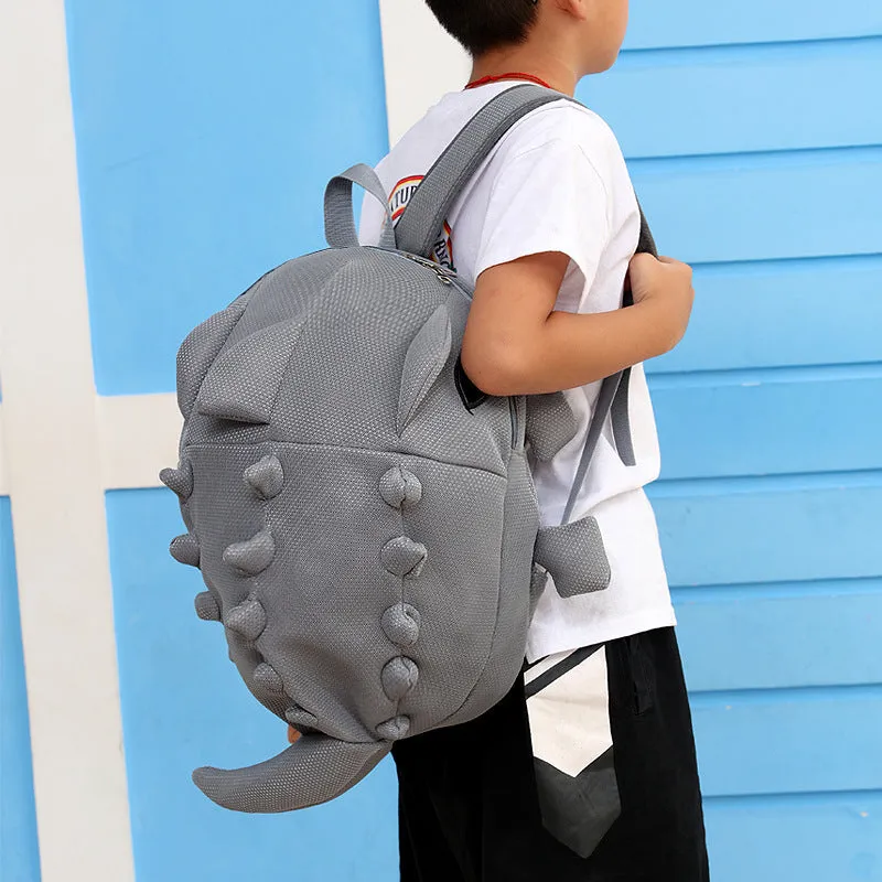 Wholesale Cross-Border Student Schoolbag Male  New Three-Dimensional Cartoon Dinosaur Monster Backpack Children Travel Backpack