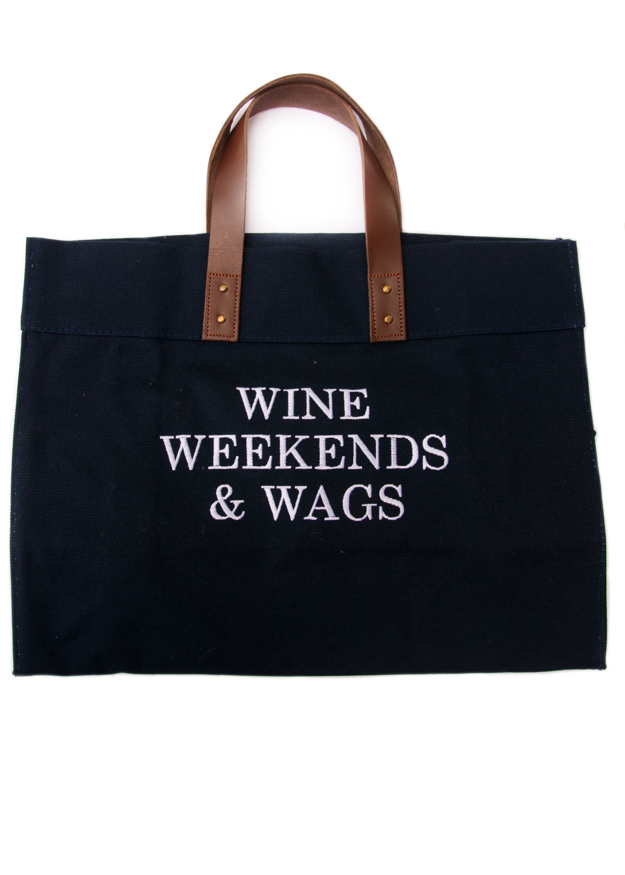 Wine, Weekends & Wags Tote Bag - Three Styles!