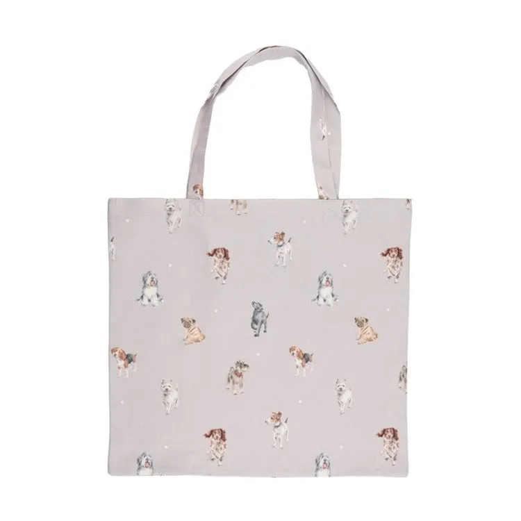 Wrendale Designs Foldable Shopping Bag - A Dog's Life