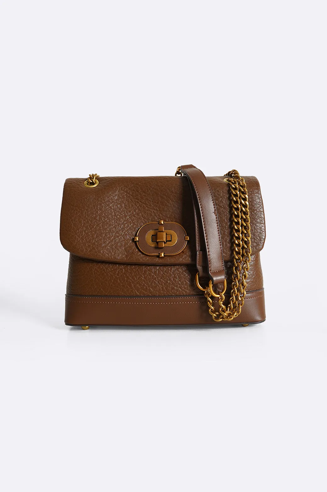 Zenvy Coffee Soraya Shoulder Bag